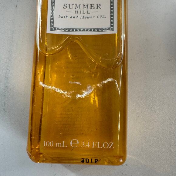 Crabtree & Evelyn Summer Hill Bath and Shower Gel 3.4 oz Set of 2 - NEW - Picture 5 of 5